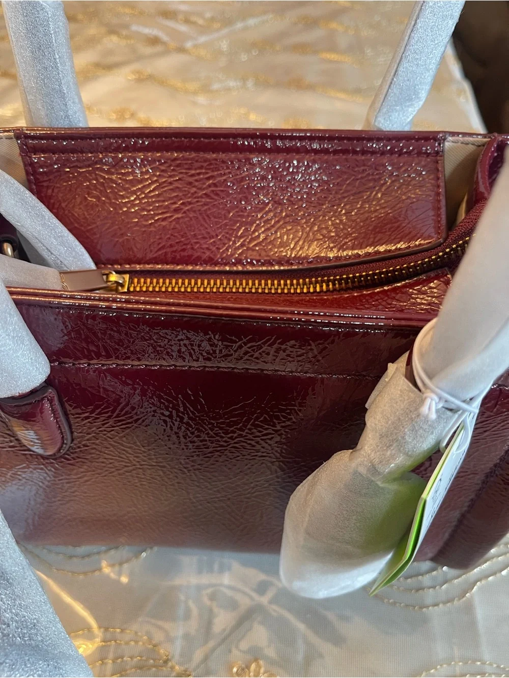 NWT Sam Edelman holiday small satchel bag color Bordeaux
